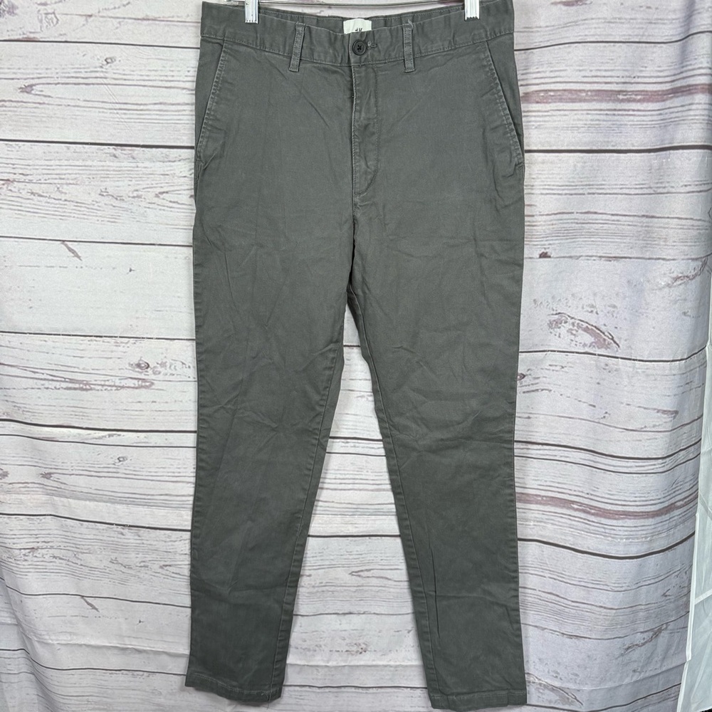 H&M Men’s Chino Pants Skinny fit size 31 grey